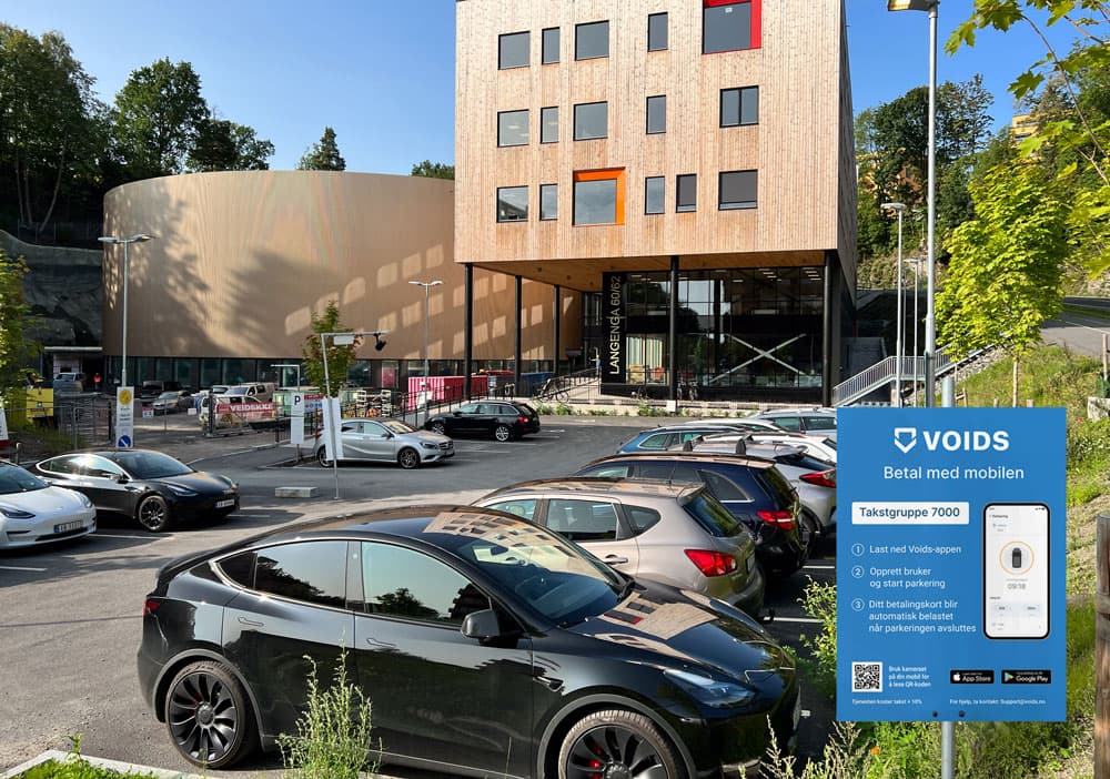 Parkeringshus: Enklere parkeringsadministrasjon med Voids app