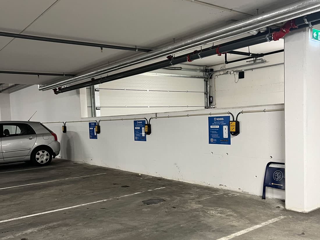 Elbil parkering: Finn ledige ladestasjoner med Voids parkeringsapp